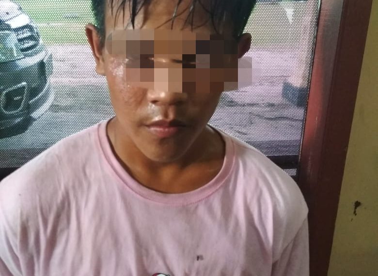 Terekam CCTV Saat Nyuri Dirumah Warga, Pelaku Akhirnya Ditangkap Polsek Kampar