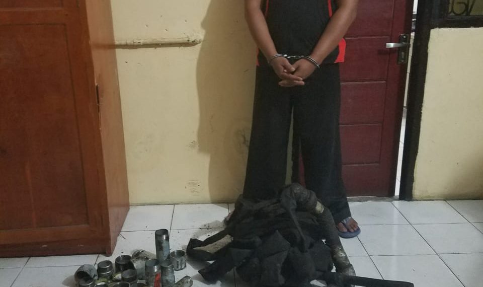 Polsek Tapung Polres Kampar Amankan Salahsatu Pelaku Illegal Tapping
