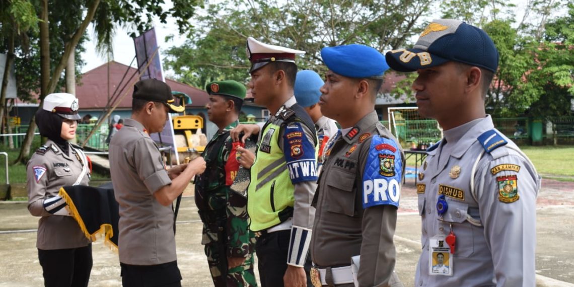 Operasi Lilin MT 2019 : Polres Kampar Dirikan 4 Pospam dan Turunkan 420 Personel Gabungan