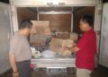 Mobil Box Pembawa Rokok Dicuri di Kampar Kiri dan Ditemukan di Jalan Labersa Siak Hulu