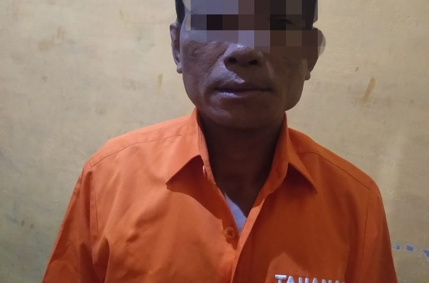 Polsek Tapung Hulu Amankan Seorang Pelaku Pencurian Dirumah Warga Desa Sumber Sari