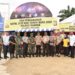 Kapolres Kampar Tinjau Pos Pam Ops Lilin 2019 dan Pengamanan Gereja di Wilayah Tapung