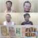 Tengah Asik Main Judi Qiu Qiu, 4 Pria Ditangkap Polsek Siak Hulu