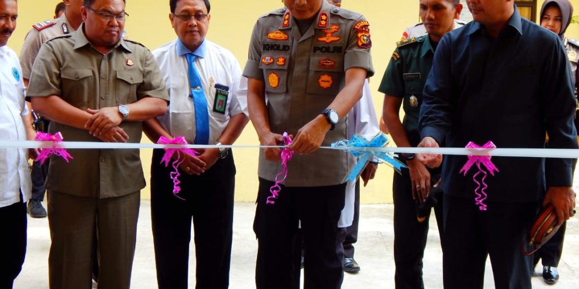 Polres Kampar Gelar Acara Syukuran Penempatan Rumah Tahanan dan Aula Baru
