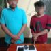 Polsek Tapung Tangkap 2 Pengedar Narkoba di Wilayah Desa Gading Sari