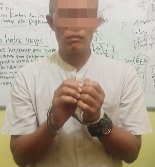 Polsek Tambang Ringkus Pria ini Karena Cabuli Anak Tirinya