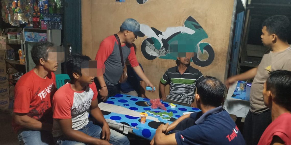 5 Pelaku Pelaku Judi Domino Diamankan Polisi, Salahsatunya Juga Penjual Nomor Togel
