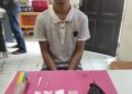 Resnarkoba Polres Kampar Tangkap Seorang Pengedar Shabu di Desa Bukit Payung Bangkinang
