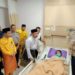 Meski Sedang Berjuang Melawan Kangker Tulang, Riska Tetap Tersenyum Sambut Kedatangan Bupati Kampar