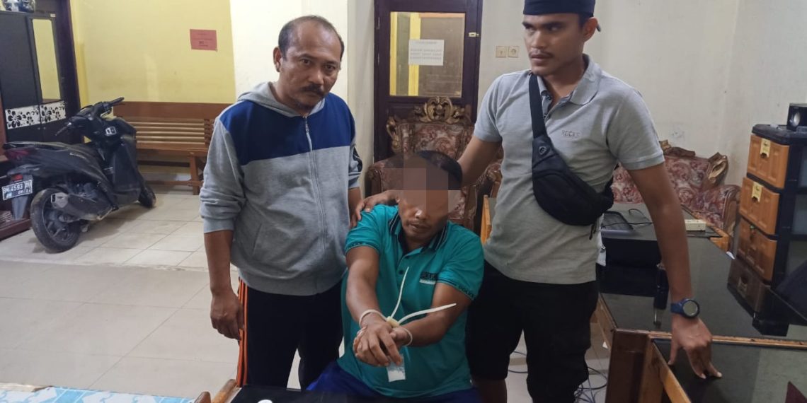 Seorang Pengedar Narkoba dengan 51 Paket Shabu Ditangkap Unit Reskrim Polsek Tambang