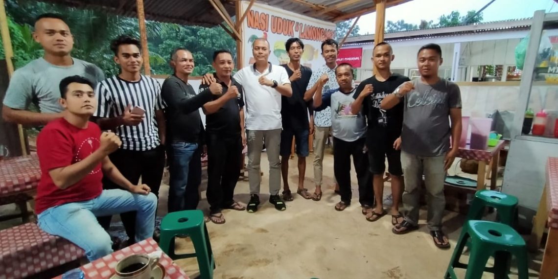 Sambangi Pemuda Tanjung Rambutan, Kapolres Kampar Ingatkan Masalah Narkoba dan Karhutla