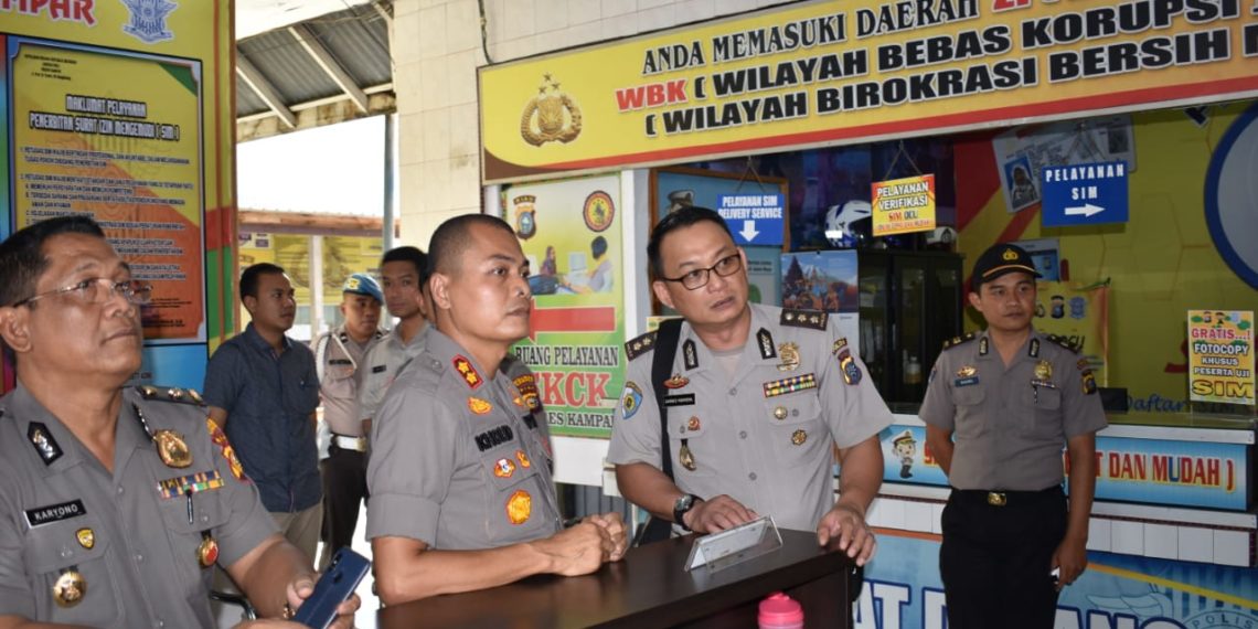 Tim Penilai Zona Integritas Internal Polda Riau, Lakukan Sosialisasi dan Asistensi di Polres Kampar