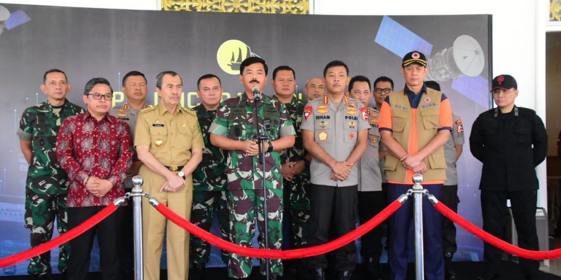 Aplikasi Dashboard Lancang Kuning Nusantara Diresmikan Panglima TNI dan Kapolri