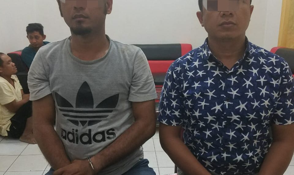 3 Orang Pengedar Shabu Diringkus Polsek Tapung di 2 TKP Sekitar Pasar Plamboyan