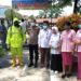 Cegah Penyebaran Covid-19, Polres Kampar Bersama Dinkes Lakukan Desinfeksi di Area Pelayanan Publik