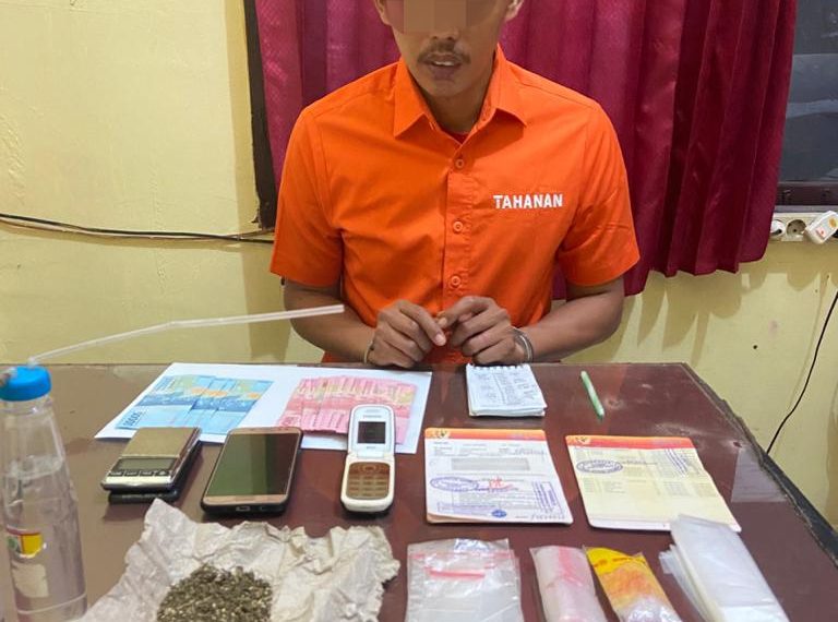 Lakukan Pengembangan Kasus Narkoba, Polsek Tapung Hulu Kembali Tangkap 1 Tersangka