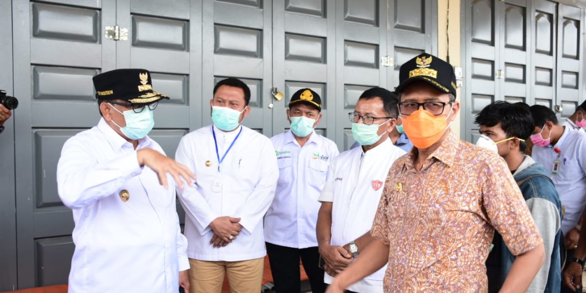 Bupati Kampar dampingi pertemuan Gubernur Riau dan Sumbar di perbatasan