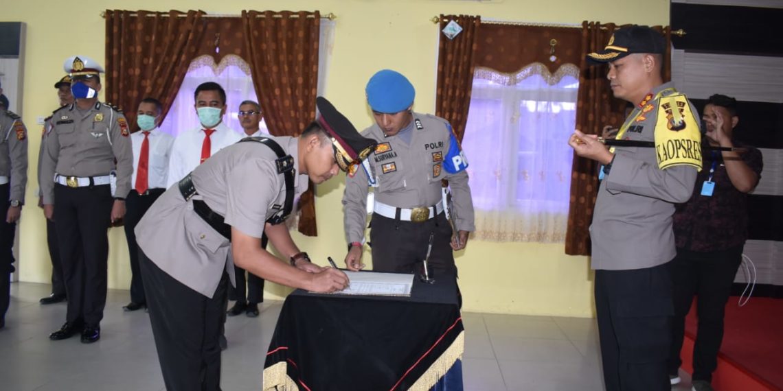 Kabag Ops Polres Kampar Pindah Tugas Sebagai Kabag Ops Polresta Pekanbaru