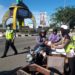 Ops Keselamatan Lancang Kuning 2020, Satlantas Kampar Bagikan 100 Masker Bantuan Bhayangkari