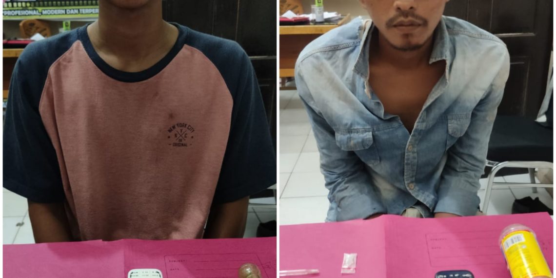Jelang Lebaran 2 Pengedar Shabu Diringkus Resnarkoba Polres Kampar di 2 TKP