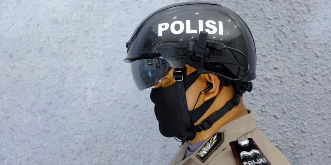 Polda Riau Akan Gunakan Smart Helmed Thermal, Helm Canggih Pendeteksi Orang Terpapar Covid-19