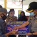 Kapolsek Kampar Kiri dan Camat Kampar Kiri Hulu Hadiri Penyerahan BLT-DD di Desa Tanjung Belit