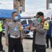 Dirlantas Polda Riau bersama Kapolres Kampar Tinjau Pos Cek Point Covid-19 di XIII Koto Kampar