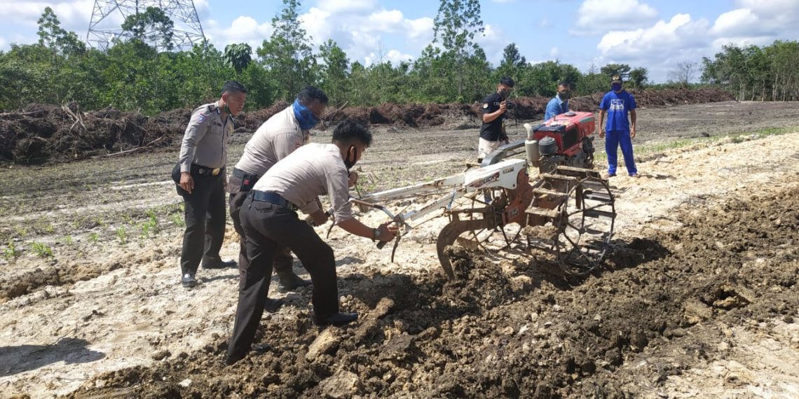 Polres Kampar Gelar Pelatihan Bagi Bhabinkamtibmas untuk Peningkatan Ketahanan Pangan