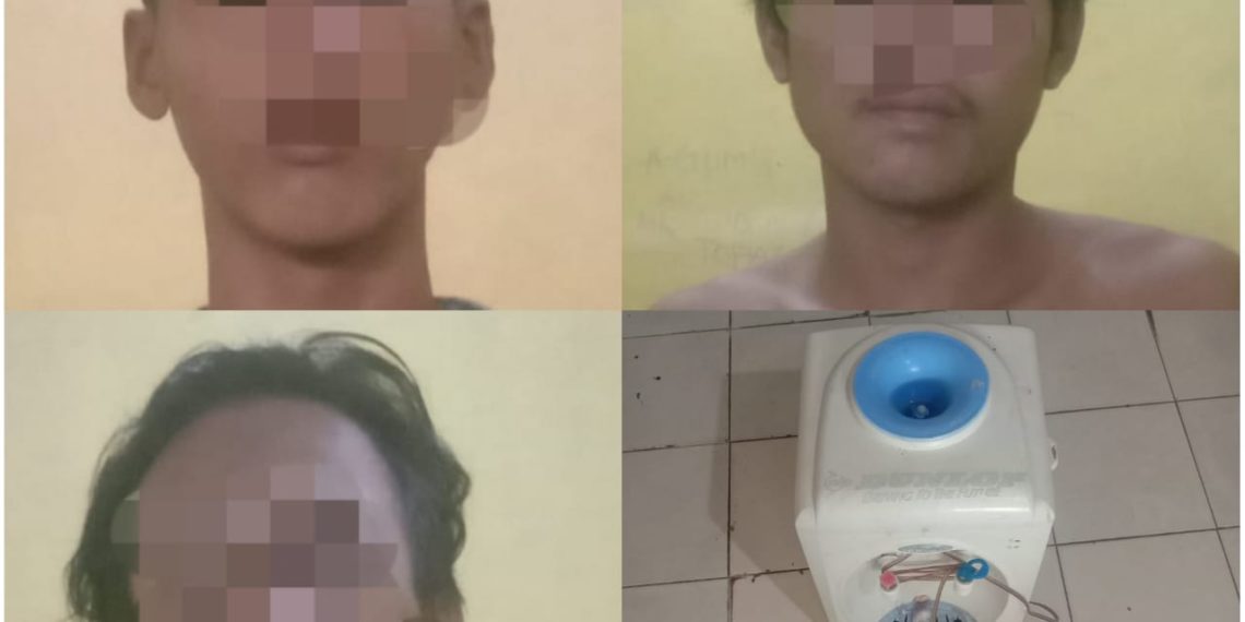 Nyuri Kotak Infak Masjid, 3 Pemuda ini Diamankan Warga dan Diserahkan ke Polsek Tapung