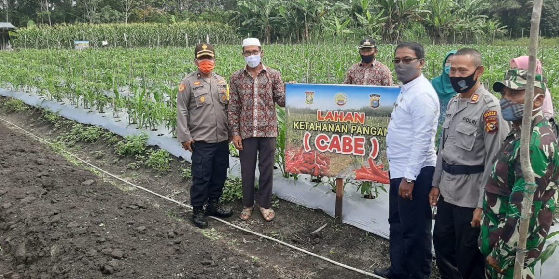 Polres Kampar Lounching Gerakan Jaga Kampung Program Kampung Tangguh Nusantara di Desa Laboy Jaya