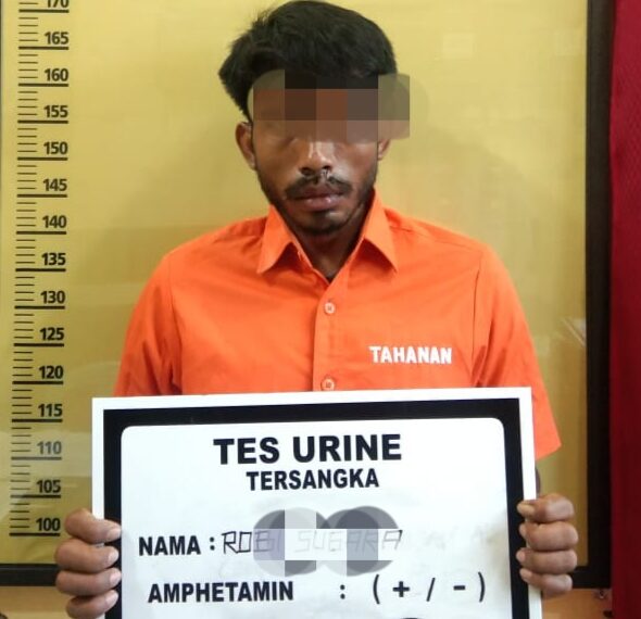 Polsek Tapung Hulu Tangkap Pengedar Shabu di Wilayah Desa Kasikan