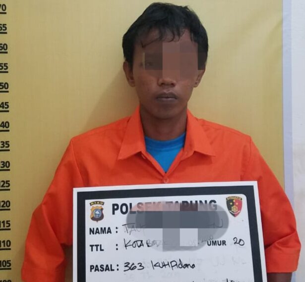 Bongkar Rumah Orang Saat Ditinggal Pada Siang Hari, Pelaku Diringkus Polsek Tapung