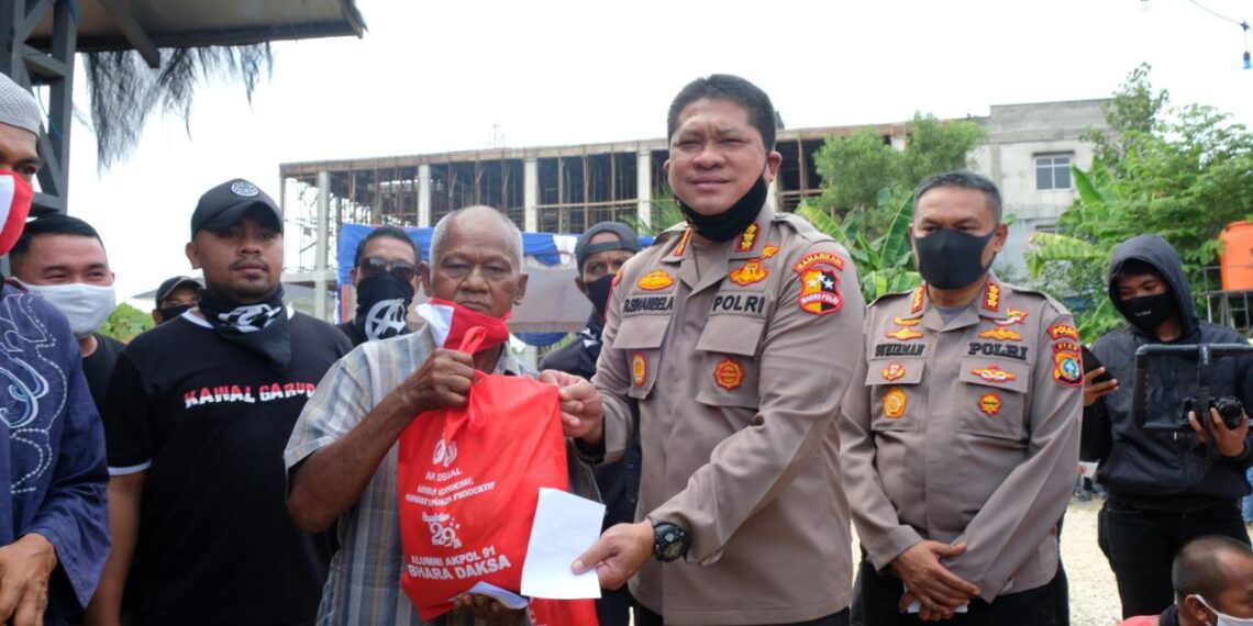 Alumni Akpol 1991 Gelar Bakti Sosial di Pekanbaru