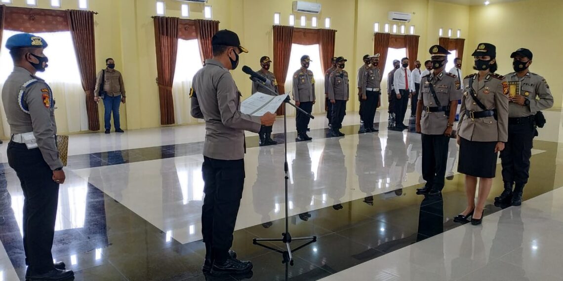 Ipda Yulanda Alvaleri Resmi Jabat Kapolsek Bangkinang Barat Gantikan Iptu Supriadi
