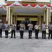 Kapolres Kampar Pimpin Upacara Kenaikan Pangkat Pengabdian Salahsatu Anggotanya