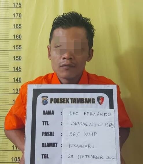 Pelaku Jambret Berhasil Diamankan Warga dan Diserahkan ke Polsek Tambang