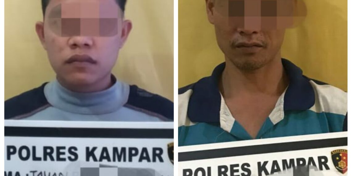 2 Orang Penjual Nomor Judi Togel Ditangkap Satreskrim Polres Kampar di 2 Lokasi Berbeda