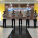 Kapolres Kampar Pimpin Sertijab Kasat Reskrim dan Kapolsek Tapung Hilir dengan Protokol Kesehatan Ketat