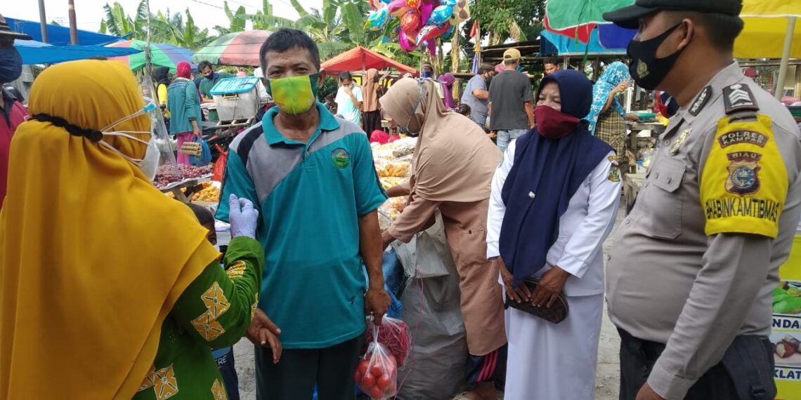 Tim Pemburu Teking Covid-19 di Kampar Terus Gencarkan Penertiban Protokol Kesehatan