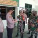 Kapolsek Tapung Juga Berikan Surprise HUT TNI ke-75 untuk Anggota Koramil 16 Tapung