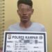 Lagi Seorang Pengedar Shabu Ditangkap Resnarkoba Polres Kampar di Desa Padang Mutung