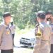Kapolres Kampar Bersama Dinas Instansi Terkait Tinjau Persiapan Pos Cek Point Perbatasan Riau – Sumbar Jelang Libur Bersama