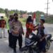 Kapolsek Tapung Bersama Pemuda Pancasila Bagikan 2000 Masker Dalam Rangka Ops Zebra 2020