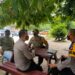 Kapolres Kampar Silaturahmi dengan Tokoh Pemuda Desa Sipungguk Saat Tinjau Wisata Sungai Gelombang