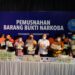 Polda Riau Bersama BNNP Riau Musnahkan 122 KG Shabu dan 10 Ribu Butir Pil Ekstasi