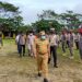 Bupati Kampar Didampingi Kapolres dan Forkopimda Pimpin Apel Kesiapsiagaan Bencana Banjir dan Tanah Longsor