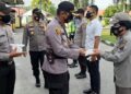 Kapolres Kampar Kembali Bagikan Multi Vitamin Untuk Anggotanya Dimasa Pandemi Covid-19