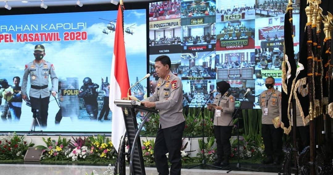 Arahan Kapolri Saat Apel Kasatwil, Jangan Ragu Tegakkan Protkes dan Jaga Netralitas Pilkada Serentak 2020