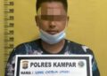 Ketahuan Bawa Pil Ekstasi Saat Kecelakaan Lalulintas, Pelaku Diamankan Polsek Bangkinang Barat
