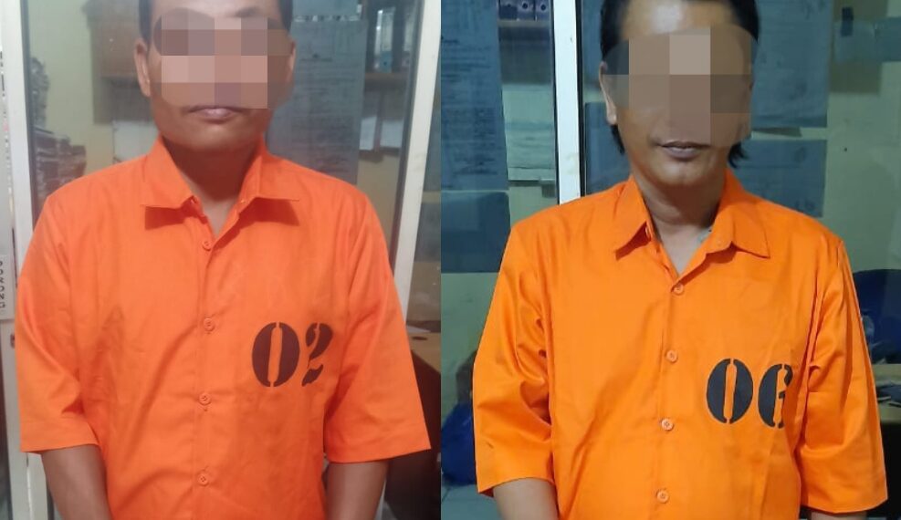 2 Pelaku Judi Togel Diciduk Unit Reskrim Polsek Tapung di Kedai Tuak Wilayah Desa Petapahan